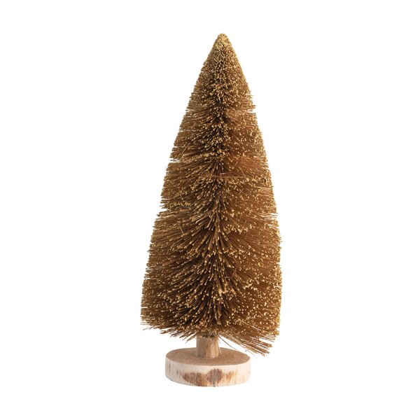 Sisal Bottle Brush Tabletop Tree | Birch Lane